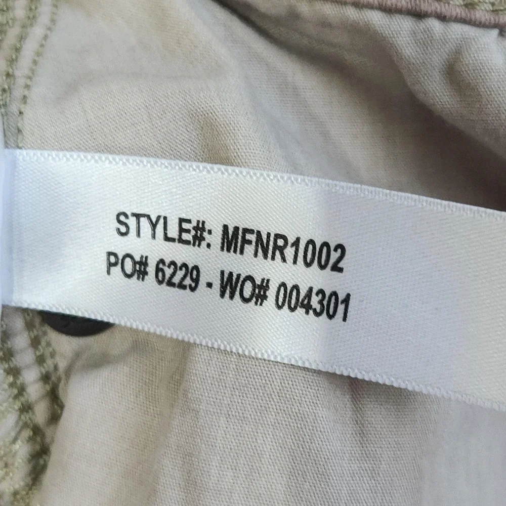DU/ER N2X Relaxed Taper Pants Mens 38x30 Beige Chino Canvas Casual MFNR1002